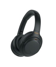 Sony - WH-1000XM4 Wireless Noise-Cancelling Over-the-Ear Headphones - Black (Certified Refurbished)
