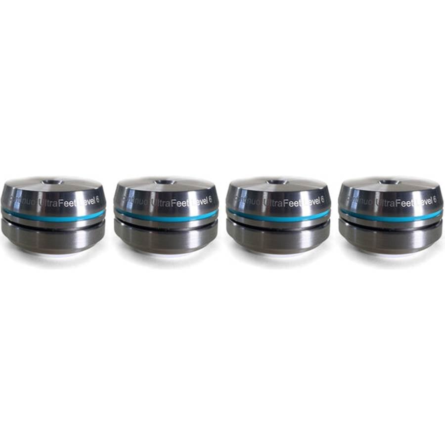 Bassocontinuo Ultra Feet Level 6 Pack of isolation feet for floor-standing speakers and powered subwoofers