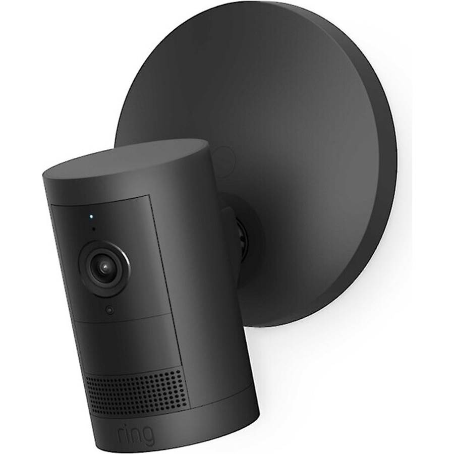 Ring Outdoor Cam Plus (Power over Ethernet) Indoor/outdoor 2K security camera with PoE - Black